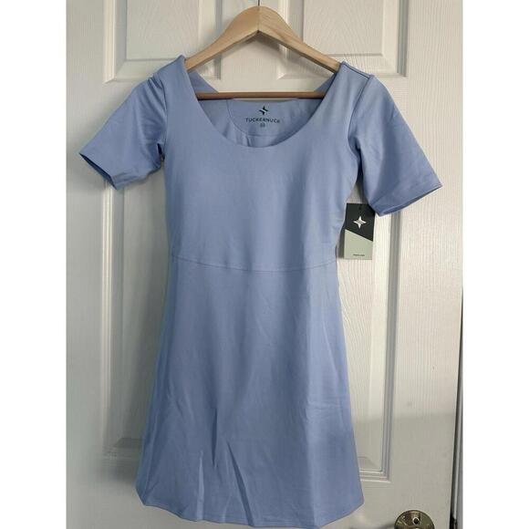 Tuckernuck TNUCK SPORT Light Blue Step In Rosemary Sport Dress NWT Extra Small - Picture 4 of 5